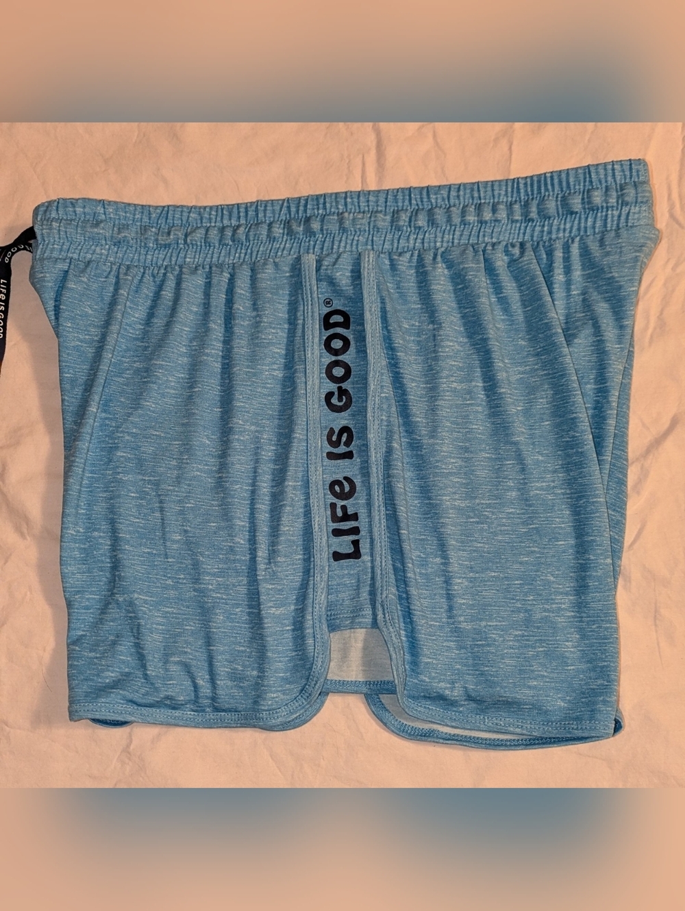 Life Is Good Shorts Pajama Sleep Women's Size L Blue LIG - Picture 3 of 6